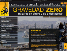 Tablet Screenshot of gravedadzero.com.es